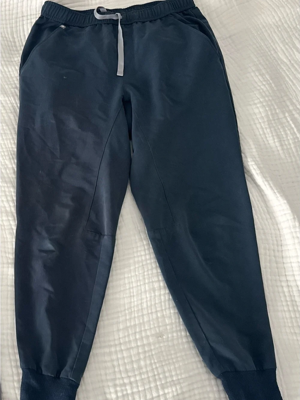 Mens FIGS scrub pants- Navy Drawstring Jogger Pants